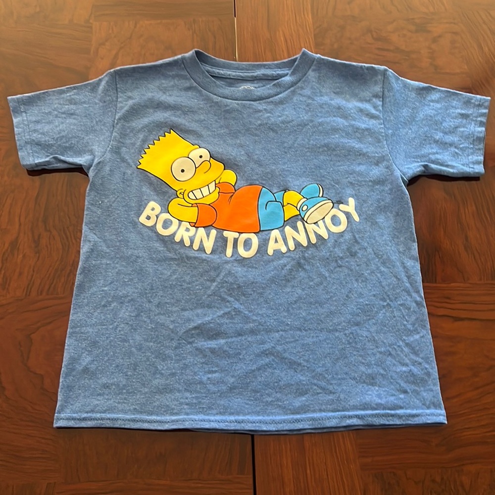 The Simpsons Bart Simpson “Born To Annoy” Tee, Size: S